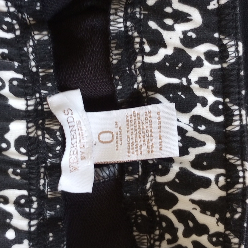 Women's Chico's Black Weekends Pull Up Slacks - Picture 3 of 4